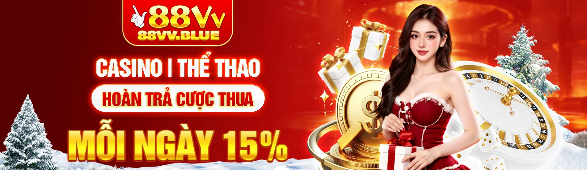 Casino Thể Thao Hoàn Trả Cược Thua Mỗi Ngày 15%